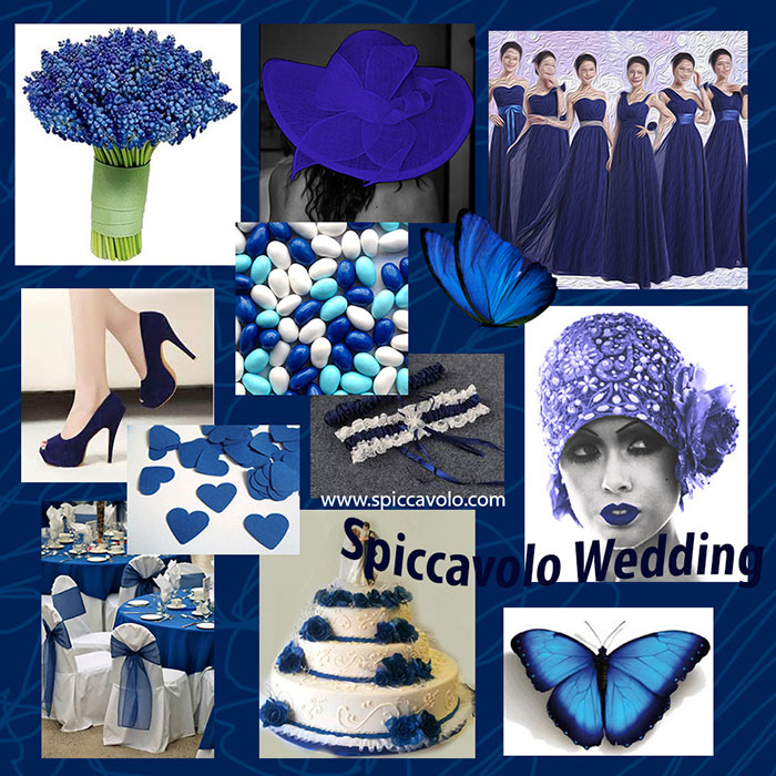 nozze in blu