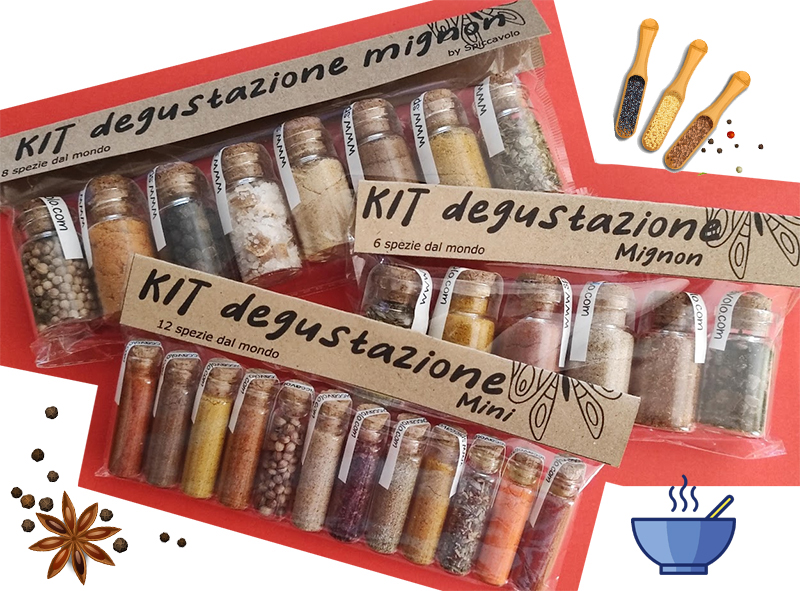 kit degustazione spezie