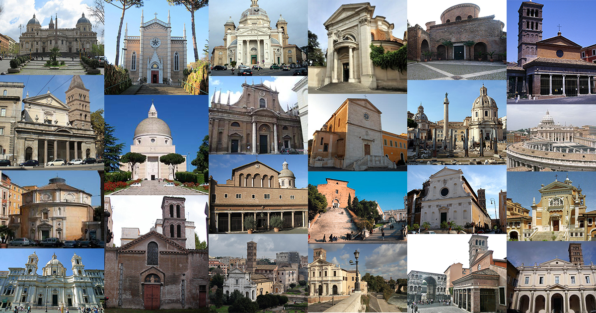 Le 1000 chiese di Roma