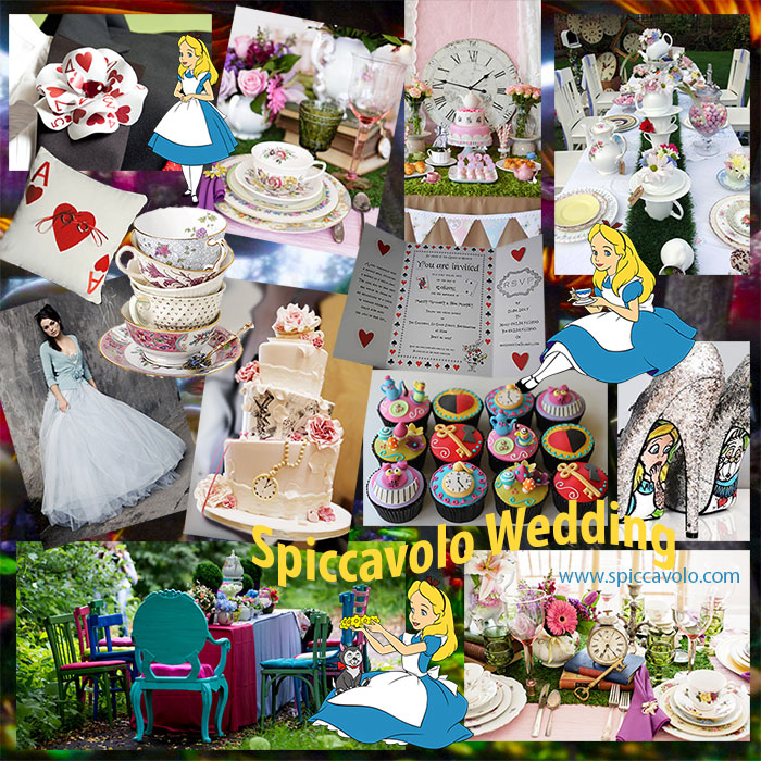 Tema Alice nel paese delle meraviglie Evento tema Alice nel paese delle meraviglia