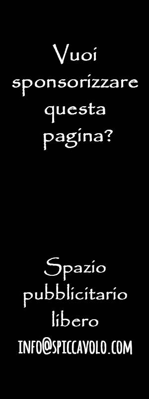 Spazio sponsor disponibile